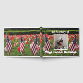 Gepersonaliseerde Amerikaanse Veteraan Afbeelding  Gastenboek (Volledig)