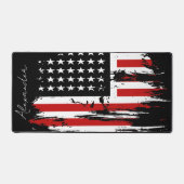 Gepersonaliseerde Amerikaanse vlag Bureaumat (Voorkant)