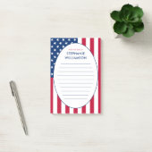 Gepersonaliseerde Amerikaanse vlag USA Post-it® Notes (Kantoor)