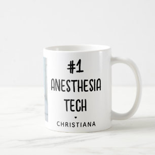 Gepersonaliseerde Anesthesie Tech Foto Koffiemok