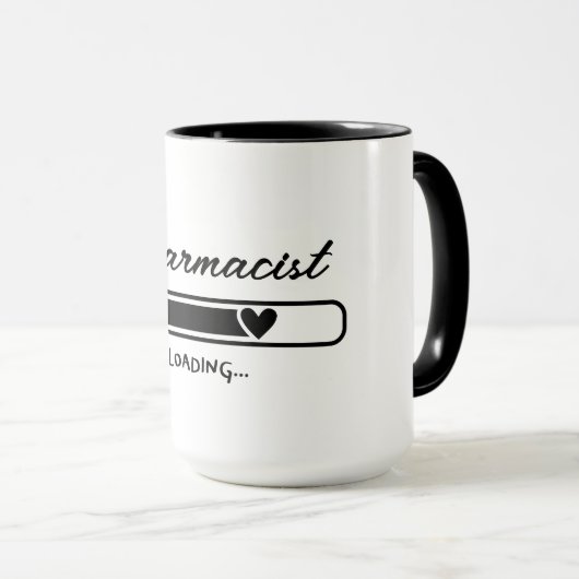 Gepersonaliseerde Apotheker Toekomstige Apotheker Mok (Voorkant rechts)