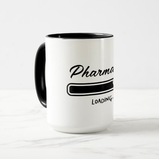 Gepersonaliseerde Apotheker Toekomstige Apotheker Mok (Voorkant links)