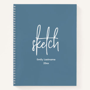 Gepersonaliseerde artiest SketchBook Notitieboek