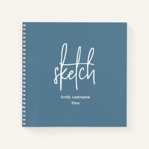 Gepersonaliseerde artiest SketchBook Notitieboek