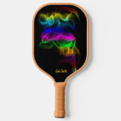 gepersonaliseerde augurkkogelpeddel pickleball paddle (Achterkant)