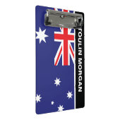 Gepersonaliseerde Australische vlag Mini Klembord (Schuin)