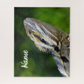 Gepersonaliseerde Australische waterdraak Legpuzzel (Verticaal)