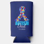 Gepersonaliseerde Autisme Papa Blauw (Voorkant)