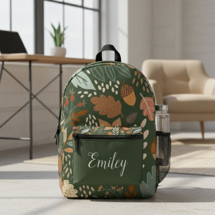 Gepersonaliseerde Autumn Leaves Rugzak – Aangepast