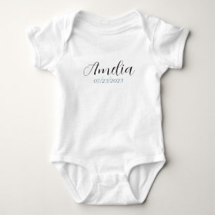 Gepersonaliseerde Baby Bodysuit - Aangepaste naam