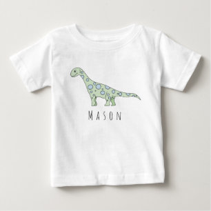 Gepersonaliseerde Baby Boy Doodle Dinosaurus met n