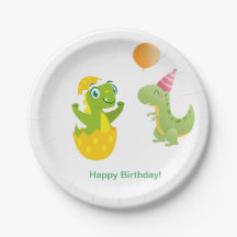 Gepersonaliseerde Baby Dinosaurs Papier Bord