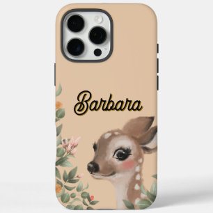 Gepersonaliseerde Baby Fawn Telefoon / iPad case
