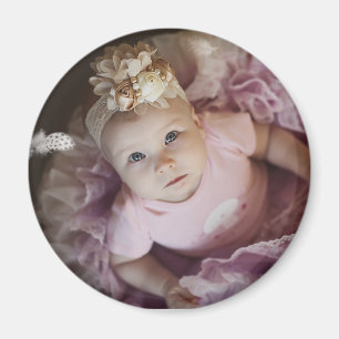 Gepersonaliseerde Baby fotomagneten Magneet