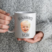 Gepersonaliseerde Baby Gezicht Papa Mam Custom Bab Mok