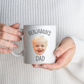 Gepersonaliseerde Baby Gezicht Papa Mam Opa Oma Mok