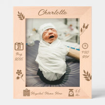 Gepersonaliseerde Baby Girl Memory Lijst | DP7