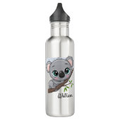 Gepersonaliseerde Baby Koala Waterfles (Links)