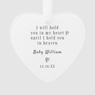 Gepersonaliseerde Baby Memorial Kinderverlies Symp Ornament