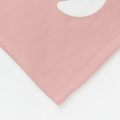 Gepersonaliseerde Baby mijlpaal Fleece Deken (Hoek)