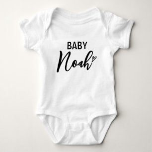 Gepersonaliseerde Baby Naam Aankondiging Gift Romper