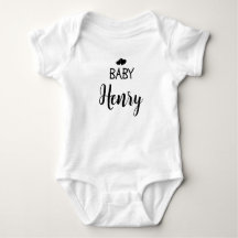 Gepersonaliseerde baby naam bodysuit