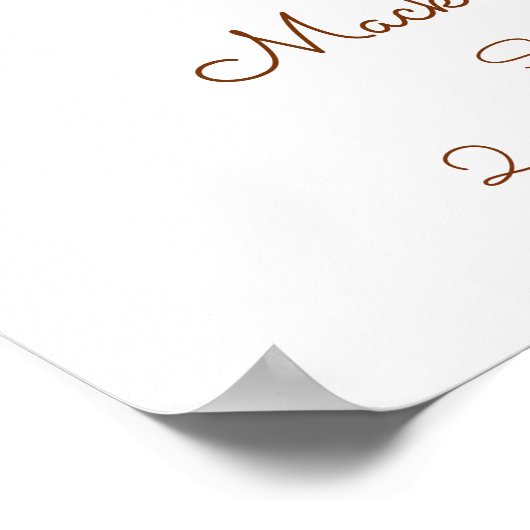 Gepersonaliseerde Baby Room ArtWork Child Flying P Poster (Hoek)