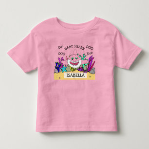 Gepersonaliseerde Baby Shark Baby's Kinder Shirts