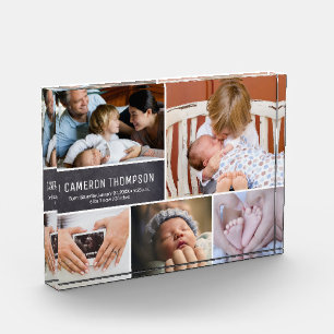 Gepersonaliseerde Baby voor foto-inklage van Baby Fotoblokken