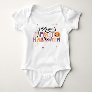Gepersonaliseerde Baby's eerste Halloween Bodysuit