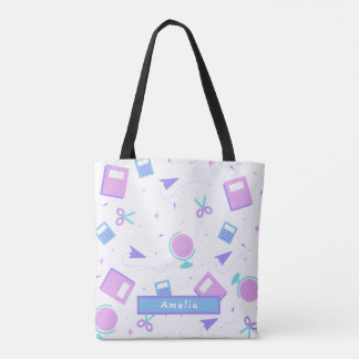 Gepersonaliseerde Back to School Canvas tas