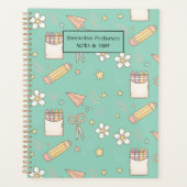 Gepersonaliseerde Back to School Planner voor kind (Voorkant)