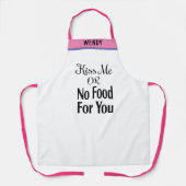 Gepersonaliseerde bakgeschenk schorten, Grappige a Schort (Voorkant)