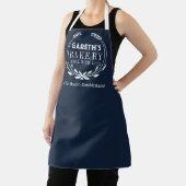 Gepersonaliseerde Bakkerij Schort met krans (Insitu)