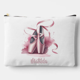 Gepersonaliseerde Ballerina Ballet Schoenen Make-u Etui