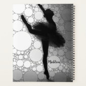 Gepersonaliseerde balletdansballerina planner (Achterkant)