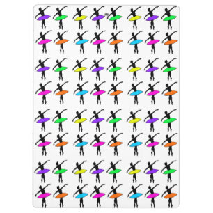 Gepersonaliseerde balletdansleraar Ballerina Tutu Klembord