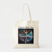 Gepersonaliseerde balletschoenen Dance Canvas tas (Voorkant)