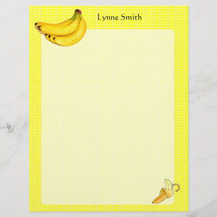 Gepersonaliseerde Bananas Letterhead