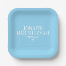 Gepersonaliseerde bar mitswa papier Bord