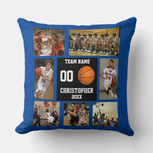 Gepersonaliseerde Basketbal Foto Team Speler Kussen