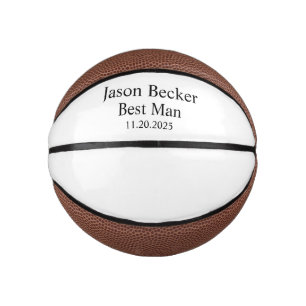 Gepersonaliseerde Basketbal, Groomsmen en Beste Ma Basketbal