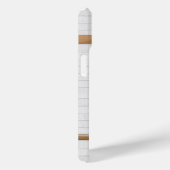 Gepersonaliseerde Basketbal Jersey Paarse | Goud Case-Mate iPhone Case (Achterkant / Rechts)