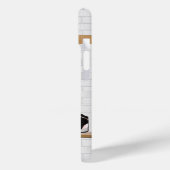 Gepersonaliseerde Basketbal Jersey Paarse | Goud Case-Mate iPhone Case (Achterkant / Links)