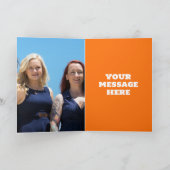 Gepersonaliseerde Basketbal Moeder Moederdag Foto Kaart (Binnen)