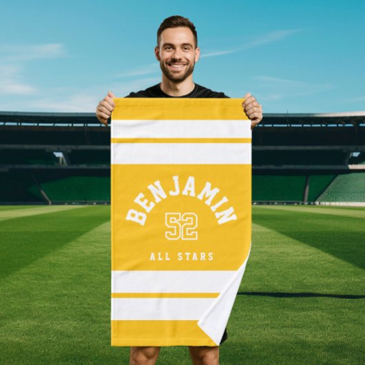 Gepersonaliseerde Basketbal Sporthanddoek - Custom Handdoek