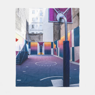 gepersonaliseerde basketbalcadeaus fleece deken