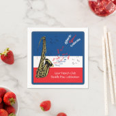 Gepersonaliseerde Bastille Dag Servetten (Insitu)