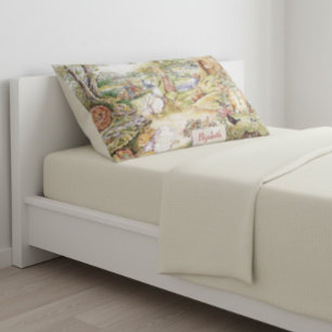 Gepersonaliseerde Beatrix Potter Peter en vrienden Kussensloop