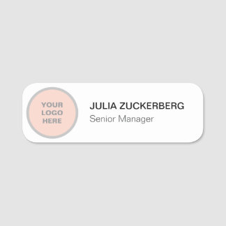 Gepersonaliseerde Bedrijf Logo Naam Tags